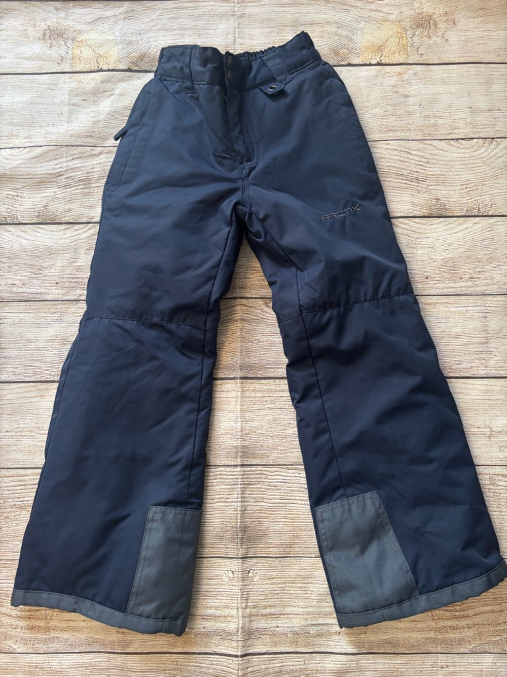 Kids Arctix Navy and Gray Snow Pants  size small